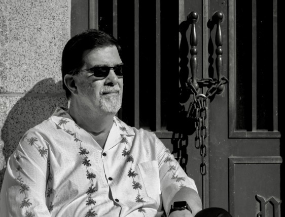 dark library shelves moody